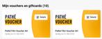 Pathe AH korting vouchers - voor 9 Euro p.s., Tickets en Kaartjes, Kortingen en Cadeaubonnen, Drie personen of meer, Overige soorten