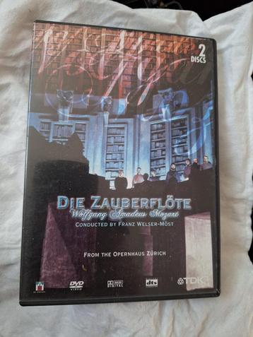 Aangeboden : 2 DVD W.A. Mozart - Die Zauberflote beschikbaar voor biedingen