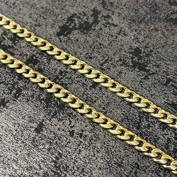 Prachtige 14 karaats gouden cuban ketting beschikbaar voor biedingen