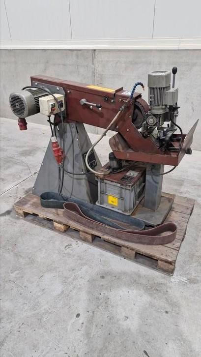 fein grit Bandschuurmachine met aanvoerunit voor buizen, Doe-het-zelf en Verbouw, Gereedschap | Schuurmachines, Bandschuurmachine