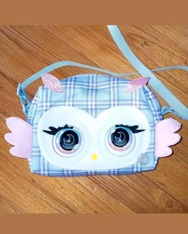 Purse pet tasje uil, Kinderen en Baby's, Speelgoed | Educatief en Creatief, Zo goed als nieuw, Ophalen