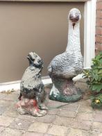 Tuinbeelden van steen: diverse dieren, Tuin en Terras, Tuinbeelden, Ophalen, Gebruikt, Dierenbeeld