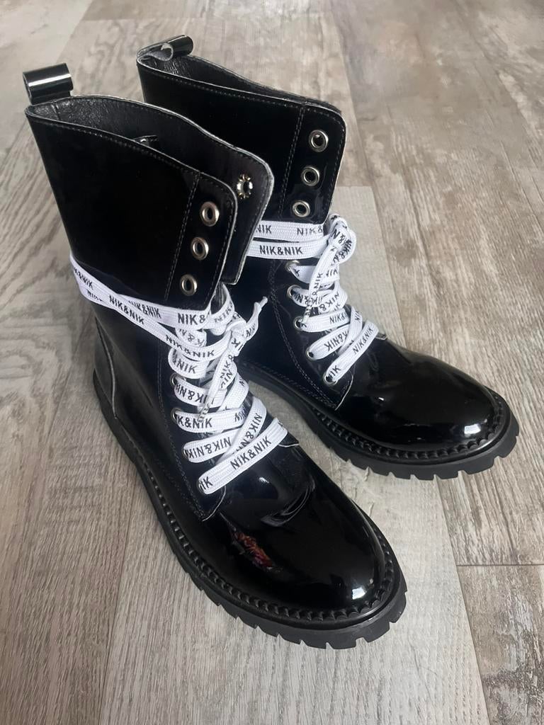 Nik&Nik Boots maat 37 ZGAN, Kinderen en Baby's, Kinderkleding | Schoenen en Sokken, Ophalen of Verzenden, Zo goed als nieuw, Meisje