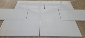 Wandtegel Mosa wit glans 10x20 cm 37,5 m2 nieuw! beschikbaar voor biedingen