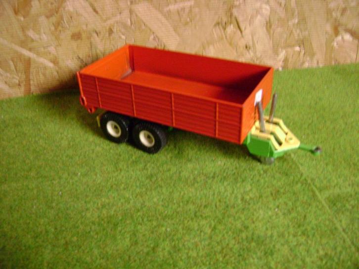Tandemas kipper van Siku met stocknummer 2552, Hobby en Vrije tijd, Modelauto's | 1:32, Zo goed als nieuw, Tractor of Landbouw