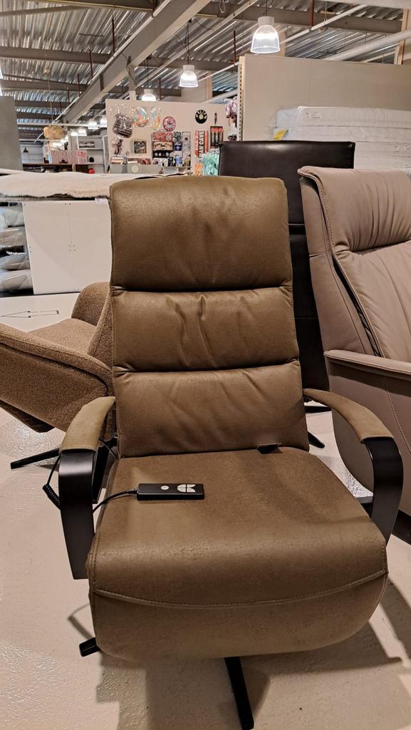 NIEUW Relaxfauteuil LF129 2 motorig met sta-op hulp, Huis en Inrichting, Fauteuils, Nieuw, Overige materialen, 50 tot 75 cm, Minder dan 75 cm