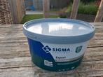 Sigma latex expert supermatt 12,5 ltr, Doe-het-zelf en Verbouw, Verf, Beits en Lak, Ophalen, Nieuw, Wit, Verf