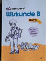 Examenbundel examengevat HAVO Wiskunde B, Boeken, Schoolboeken, Ophalen, Examengevat, HAVO, Zo goed als nieuw