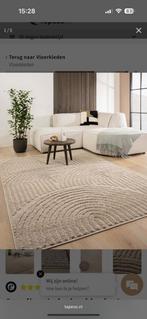 Vloerkleed creme kleur, Ophalen, 200 cm of meer, Zo goed als nieuw, Crème