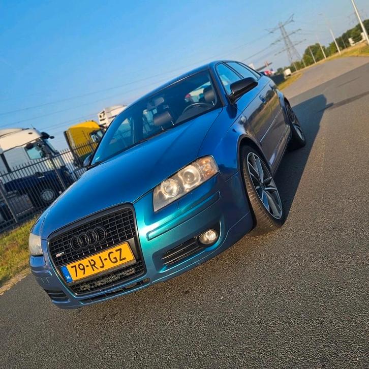 Audi A3 2.0 Sportback 147KW Tfsi Quattro 2005 Grijs, Auto's, Audi, Bedrijf, A3, Benzine, E, Hatchback, Handgeschakeld, Origineel Nederlands