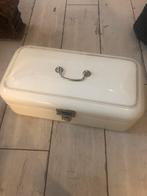 Oude emaille broodtrommel, Ophalen of Verzenden