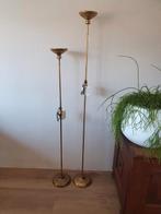 Twee hoge kandelaren goudkleurig, Huis en Inrichting, Woonaccessoires | Kandelaars en Kaarsen, Ophalen, Overige kleuren, Nieuw