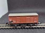Minitrix 3253 - gedekte goederenwagen G10 (15151), Hobby en Vrije tijd, Modeltreinen | N-Spoor, Gebruikt, Gelijkstroom, Trix, Wagon