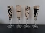 4 Ritzenhoff Champagneglazen, Antiek en Kunst, Ophalen of Verzenden