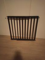 Donkergrijs Traphekje Timgro - Schroefbevestiging, Kinderen en Baby's, Ophalen, Gebruikt, Hout, Schroefhekje