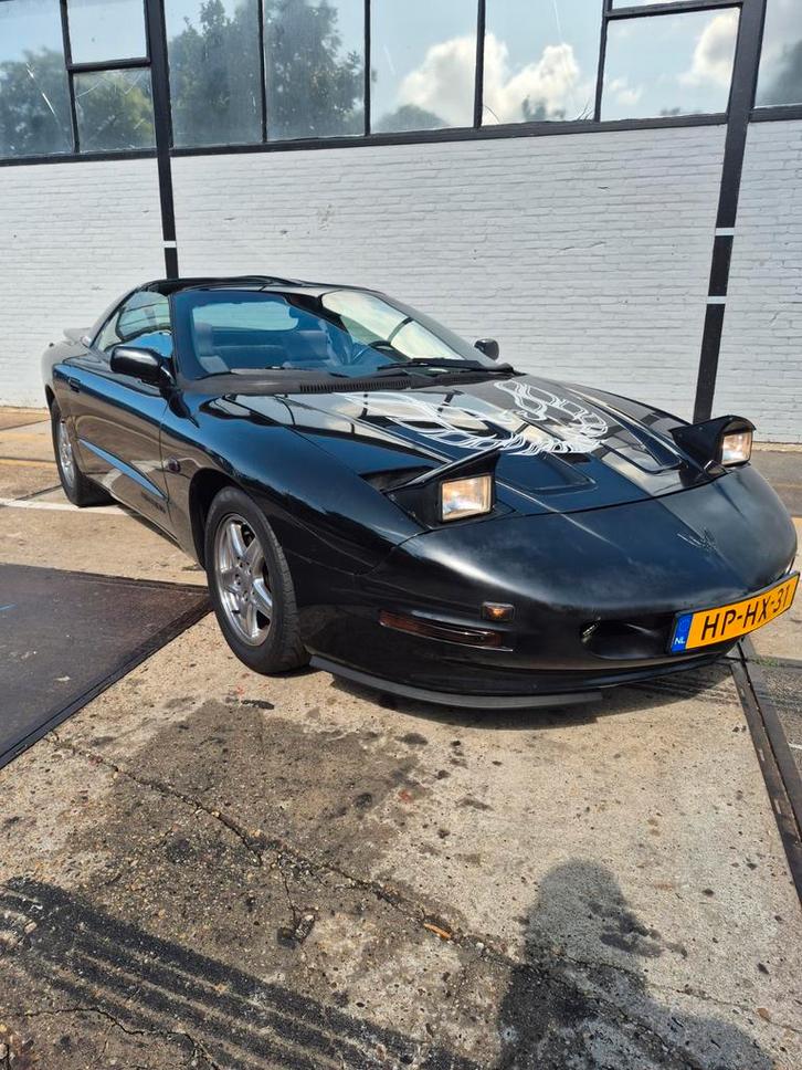 Pontiac Firebird 3.4 E2 1994 Zwart, Auto's, Pontiac, Particulier, Firebird, Benzine, Coupé, Handgeschakeld, Origineel Nederlands