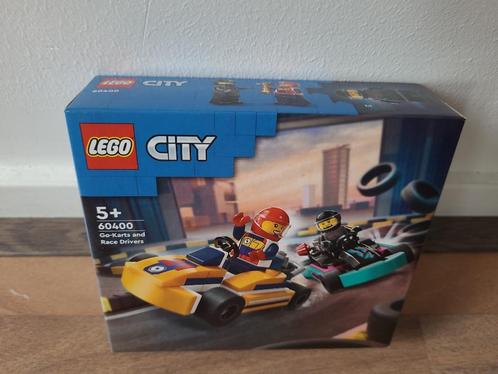 5+ LEGO City 60400 Karts & Racers, Kinderen en Baby's, Speelgoed | Duplo en Lego, Nieuw, Lego, Complete set, Ophalen of Verzenden