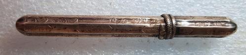 zilveren naaldenkoker met schroefdraad, Antiek en Kunst, Antiek | Goud en Zilver, Zilver, Verzenden