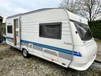 Caravan Hobby Excellent 540UL Enkele bedden! Mover +Voortent, Caravans en Kamperen, Caravans, Rondzit, Hobby, Bedrijf, Overige typen