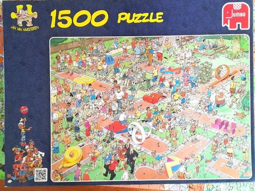 jan van haasteren puzzel 1500 stukjes, Hobby en Vrije tijd, Denksport en Puzzels, Zo goed als nieuw, Legpuzzel, Ophalen