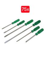 1 partij circa 75 stuks schroevendraaiersetjes., Ophalen of Verzenden