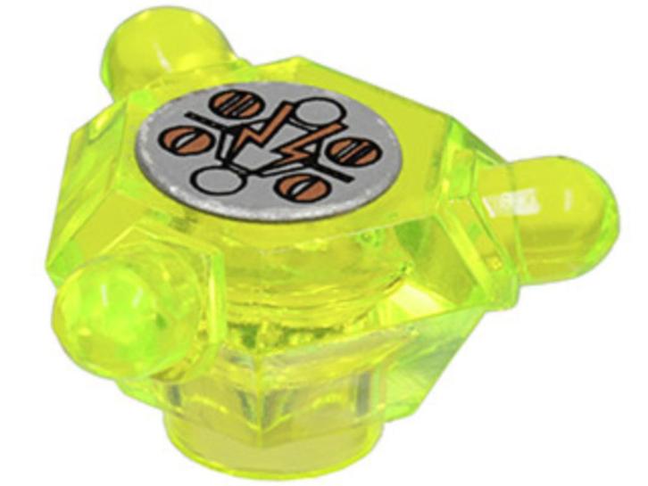 Lego Rock 2 x 2 Crystal 3 Point with Insectoids Copper, Kinderen en Baby's, Speelgoed | Duplo en Lego, Gebruikt, Lego, Losse stenen
