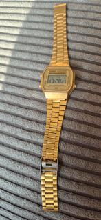 Casio Vintage Horloge - Goudkleurig, Gebruikt, Staal, Polshorloge, Ophalen of Verzenden