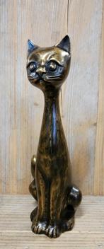 POES / KAT / bronzen beeld / tuinbeeld, Tuin en Terras, Tuinbeelden, Dierenbeeld, Nieuw, Info@huisentuindecoratiemarie.nl, Huis en tuin decoratie marie