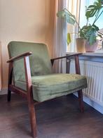 Ekenaset stoelhoes velvet groen(Soferia), Huis en Inrichting, Ophalen of Verzenden, Zo goed als nieuw, 75 tot 100 cm, 50 tot 75 cm