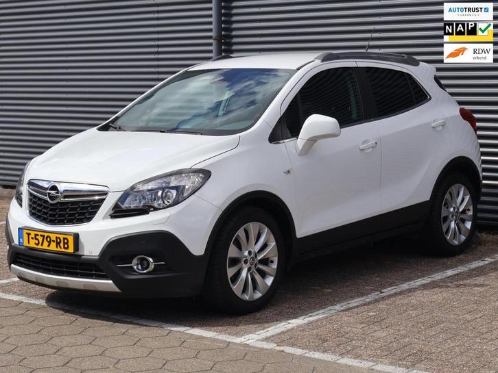 Opel Mokka 1.4 T Cosmo|Cam|Nav|Cruise|Dealer Onderhouden|Aut, Auto's, Opel, Bedrijf, Te koop, Mokka, ABS, Achteruitrijcamera, Airbags