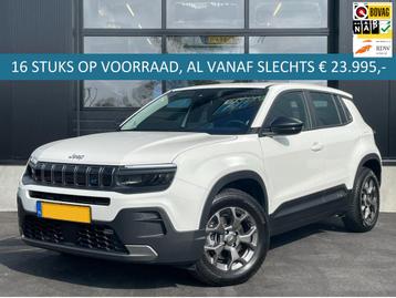 Jeep Avenger Longitude 54 kWh - 385WLTP/KM|APPLE CARPLAY|AND beschikbaar voor biedingen