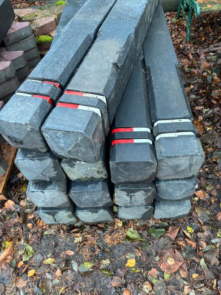 Diamantkoppalen 14 stuks, Tuin en Terras, Bielzen en Borders, Zo goed als nieuw, Overige typen, Kunststof, 50 cm of meer, 100 tot 200 cm