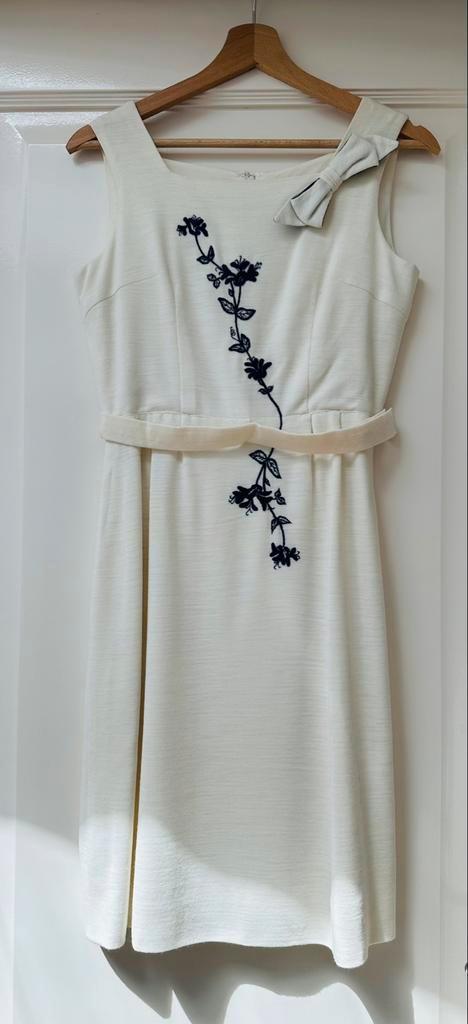 Vintage jurk jaren ‘50/‘60 (maat 34), Kleding | Dames, Jurken, Zo goed als nieuw, Maat 34 (XS) of kleiner, Knielengte, Ophalen of Verzenden
