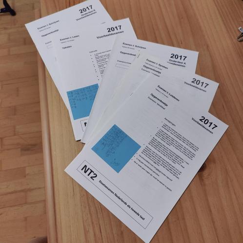NT2 Programma I voorbeeldexamens 2017, Boeken, Studieboeken en Cursussen, Zo goed als nieuw, Beta, Ophalen of Verzenden