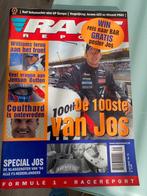 Jos Verstappen  100ste F1 race Minardi Formule 1 Race Report, Verzamelen, Automerken, Motoren en Formule 1, Ophalen of Verzenden