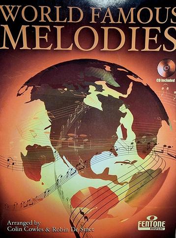 World Famous Melodies. Accordeon. + Cd. Nieuwstaat  beschikbaar voor biedingen