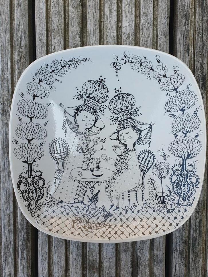 Duits keramiek, Rosenthal: Tea for two Bjørn Wiinblad, Antiek en Kunst, Antiek | Servies los, Ophalen of Verzenden