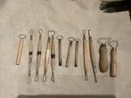 Afdraai gereedschap en mirettes, Hobby en Vrije tijd, Pottenbakken, Ophalen of Verzenden, Gebruikt