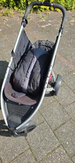 Phil & Teds Vibe 2 Duozitter Kinderwagen, Kinderen en Baby's, Kinderwagens en Combinaties, Gebruikt, Verstelbare duwstang, Ophalen of Verzenden