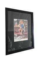 Kunstprint “Tintin F. Mirò nr.1” – Esteve Fort, Eén stripboek, Ophalen of Verzenden