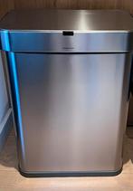 Simplehuman sensor prullenbak, 40 liter of meer, Ophalen of Verzenden, Gebruikt, Minder dan 50 cm