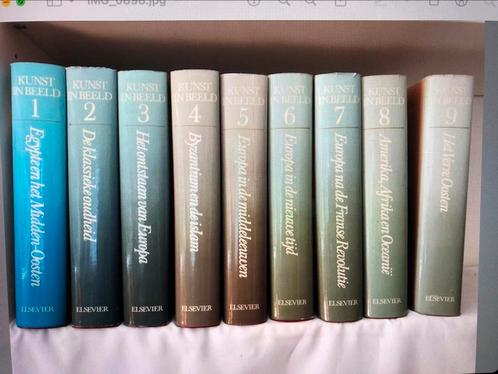 9- delige serie kunstgeschiedenis boeken, Boeken, Kunst en Cultuur | Beeldend, Gelezen, Ophalen