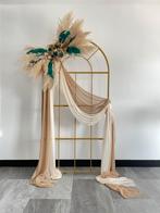Backdrop  voor henna of nikkah, Hobby en Vrije tijd, Feestartikelen | Verhuur, Ophalen, Zo goed als nieuw, Geboorte of Huwelijk