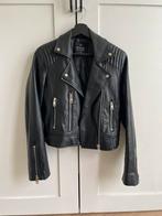 Leren jasje, Ophalen of Verzenden, Zo goed als nieuw, Zwart