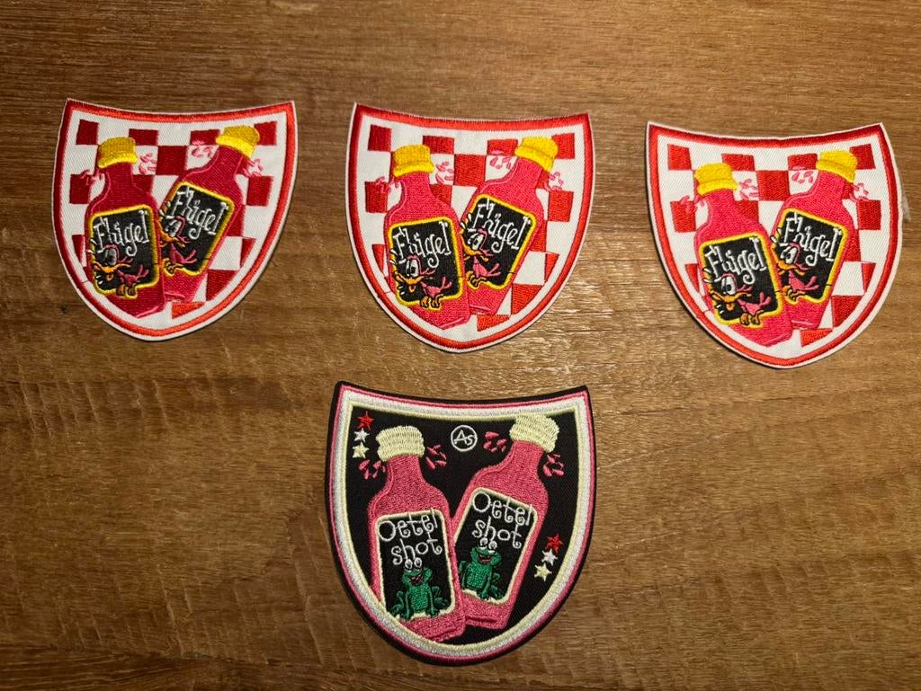 Embleem flugel / oetelshot, Verzenden, Zegels, Bonnen of Punten