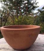 Lage bonsai pot Franse terracotta bloempot 13/23cm, Rond, Zo goed als nieuw, Terracotta, Tuin