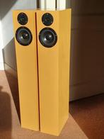 Zelfbouw transmissielijn speakers met Visaton en Audax, Gebruikt, 60 tot 120 watt, Front, Rear of Stereo speakers, Ophalen