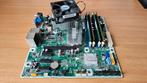 HP moederbord met processor en geheugen, Ophalen, Gebruikt, DDR3, Socket 775