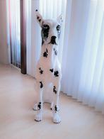 levensecht vintage porseleinen beeld Deense Dog - 93 cm, Antiek en Kunst, Ophalen