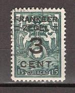 Nr 82 gebruikt brandkast zegels 1927 ; OUD CURACAO p/stuk, Postzegels en Munten, Ophalen of Verzenden, Gestempeld